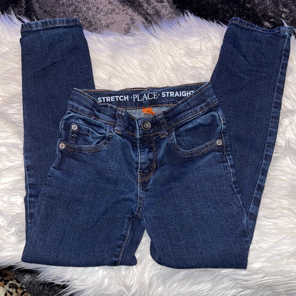 Children’s Place Slim Straight Jeans with Stretch